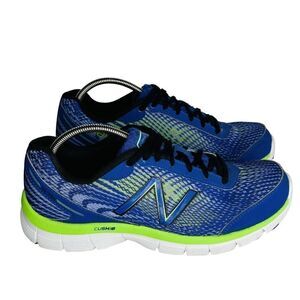 New Balance Womens W575BL1 Blue Lace Up Low Top Athletic Running Shoes 6